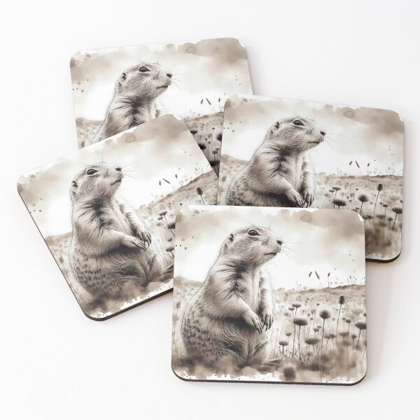 Item preview, Prairie Dog Art #4 | Prairie Dog Lovers designed and sold by ksgraphics222.