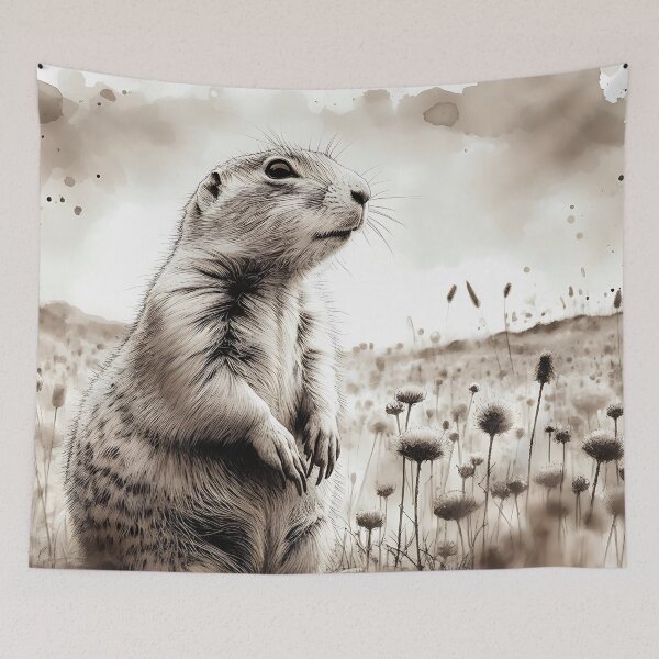 Item preview, Prairie Dog Art #4 | Prairie Dog Lovers designed and sold by ksgraphics222.
