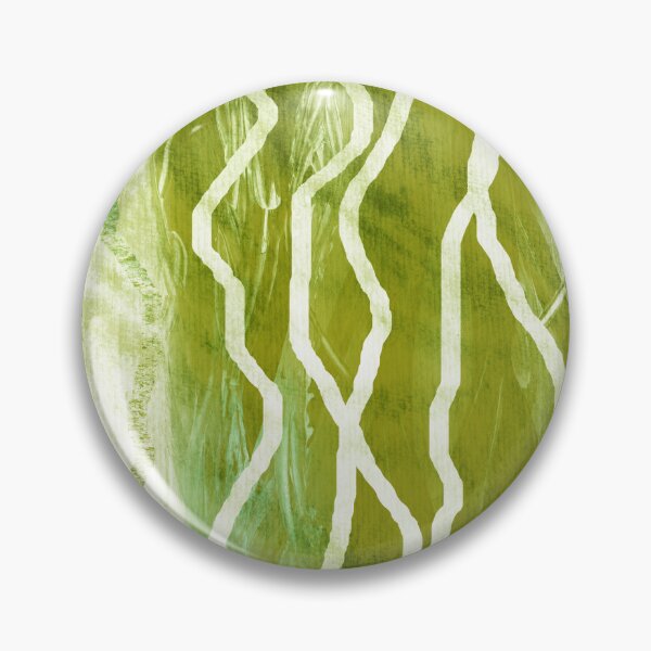 Item preview, Green Lines Seaweed Abstract I  designed and sold by Irina Sztukowski.