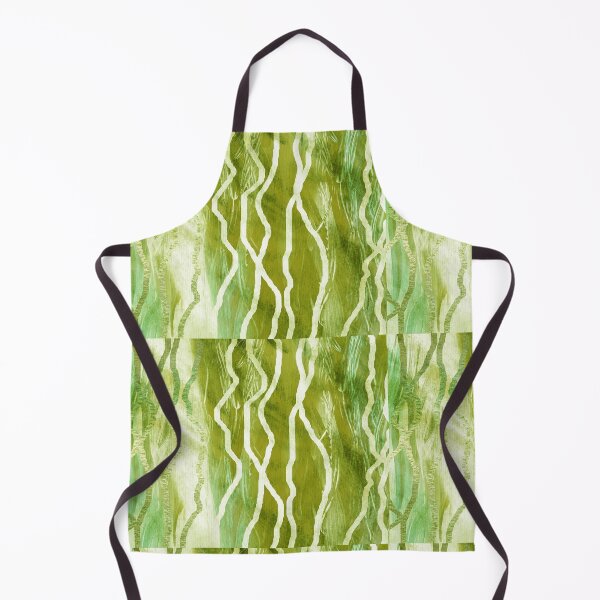 Item preview, Green Lines Seaweed Abstract I designed and sold by Irina Sztukowski.
