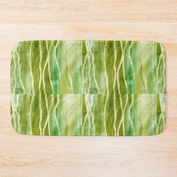 Item preview, Green Lines Seaweed Abstract II designed and sold by Irina Sztukowski.