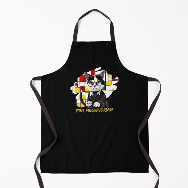 Item preview, Piet Meowndrian | Minimalist Cat Meme with Bold Lines & Colors designed and sold by Ryldra-Art.