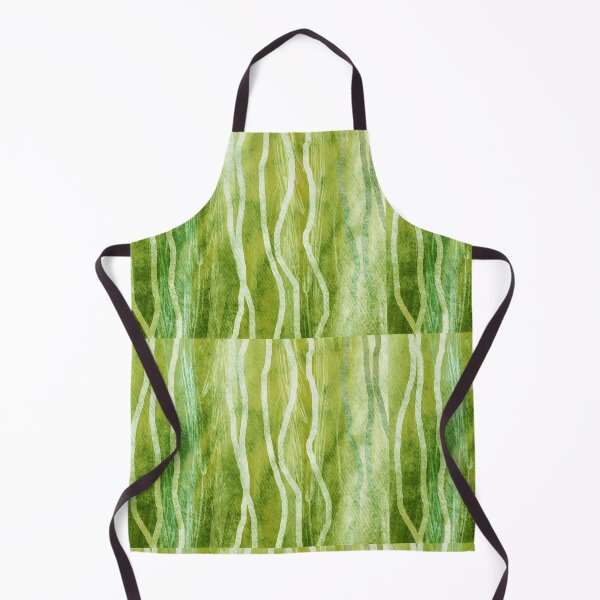 Item preview, Green Lines Seaweed Abstract III designed and sold by Irina Sztukowski.