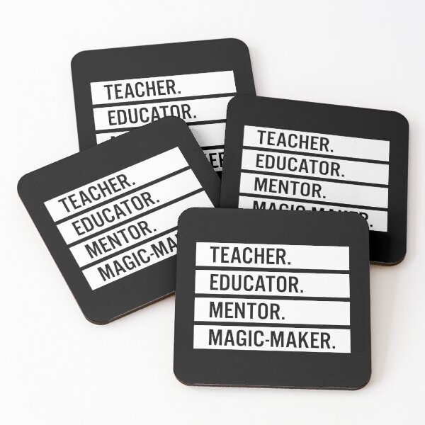 Item preview, Teacher. Educator. Mentor. Magic-maker.  designed and sold by JacquieMira.
