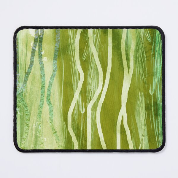 Item preview, Green Lines Seaweed Abstract IV designed and sold by Irina Sztukowski.