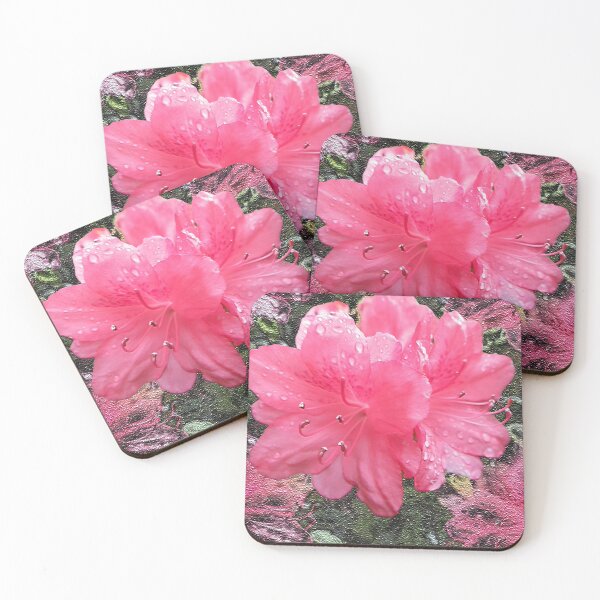 Item preview, Pink Flowers Against Textured Background designed and sold by BostonArcImage.