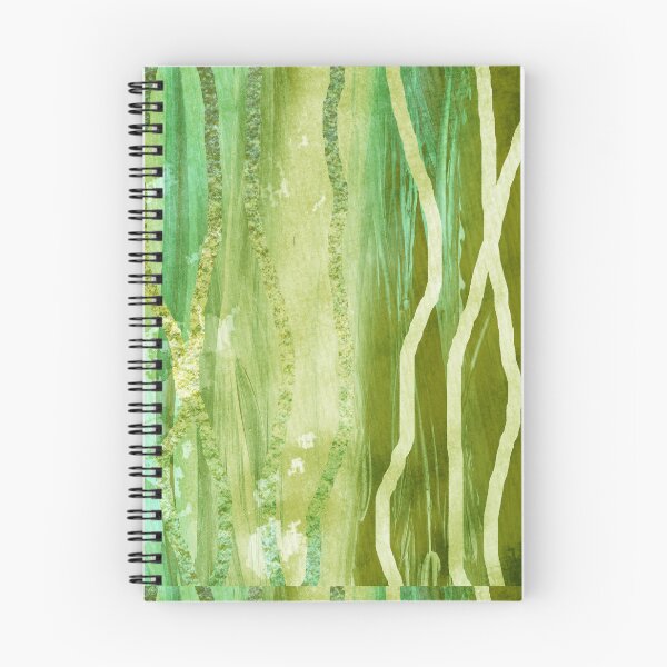 Item preview, Green Lines Seaweed Abstract V designed and sold by Irina Sztukowski.
