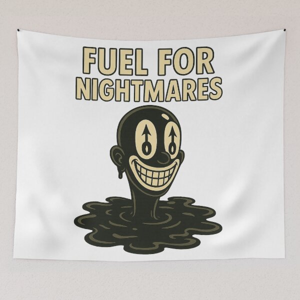 Item preview, Fuel for Nightmares – Smiles from the Depths designed and sold by Kunst-Shirt.
