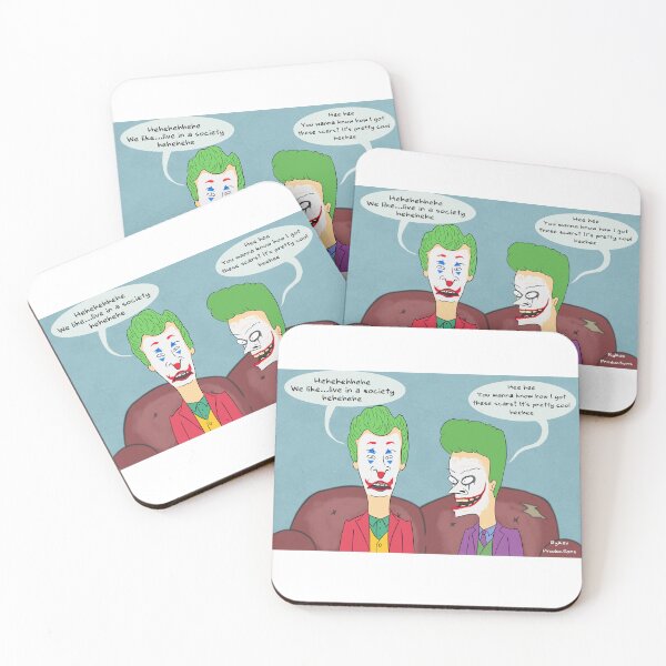 Item preview, Beavis and Butthead as the Joker designed and sold by RyKavProduction.