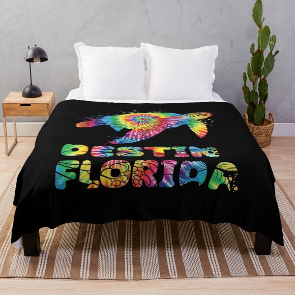 Item preview, Destin Florida Gifts – Vibrant Tie-Dye Sea Turtle Beach designed and sold by SlocifieShop.