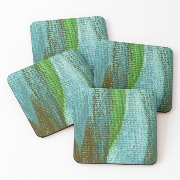 Item preview, Green Organic Lines Seaweed Abstract IV designed and sold by Irina Sztukowski.