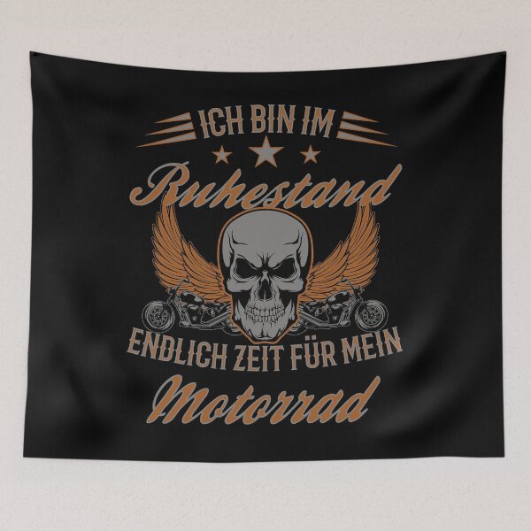Artikelvorschau, Rente Motorrad Rentner Spruch Vintage entworfen und verkauft von MaximWundersee.