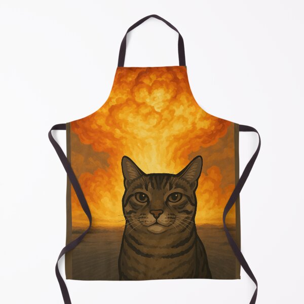 Item preview, Cat Fiery Explosion designed and sold by TeeHatch.