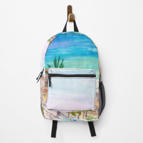 Item preview, Cala Major Beach Bliss in Mallorca with Palms, Bay and Azure Waters designed and sold by artshop77.