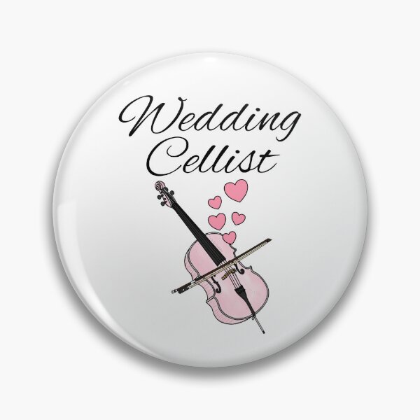 Item preview, Wedding Cellist, Cello Player String Musician designed and sold by doodlerob.