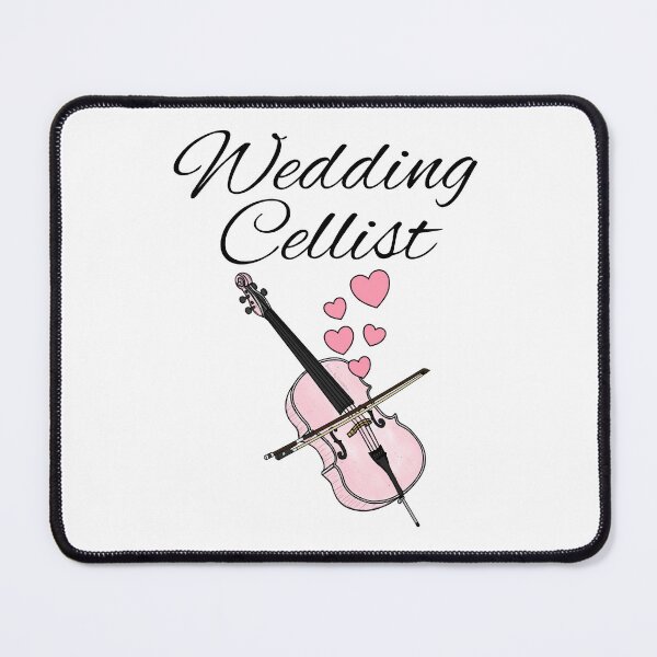 Item preview, Wedding Cellist, Cello Player String Musician designed and sold by doodlerob.