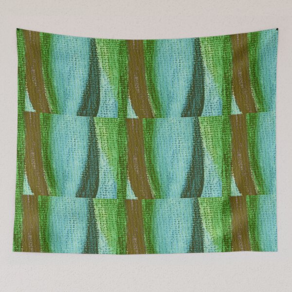 Item preview, Green Organic Lines Seaweed Abstract I designed and sold by Irina Sztukowski.