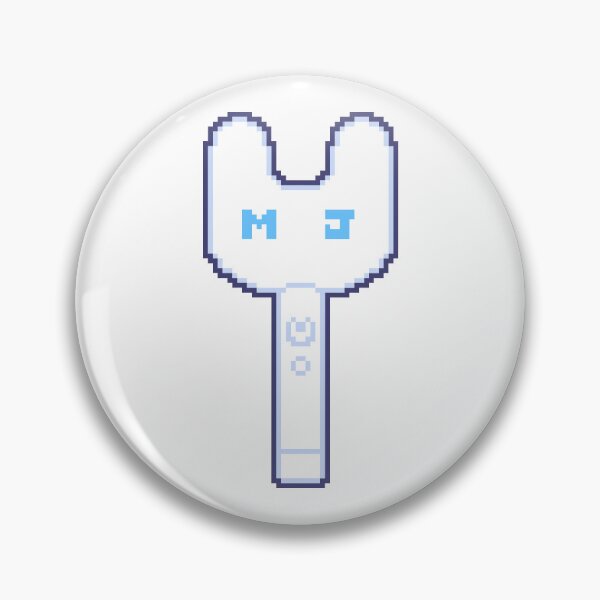 Item preview, NewJeans pixel lightstick minji designed and sold by shnqnry.