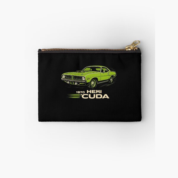 Item preview, 1970 HEMI Cuda Green Muscle Car Power Tribute designed and sold by TheArtOfCar.