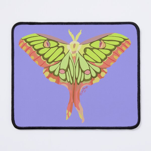 Item preview, Purple Actias Moth designed and sold by CharlieMabon.