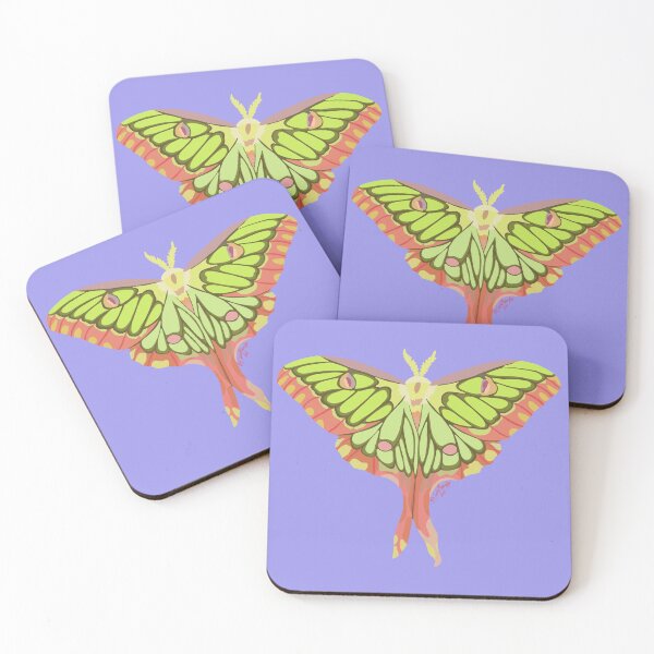 Item preview, Purple Actias Moth designed and sold by CharlieMabon.