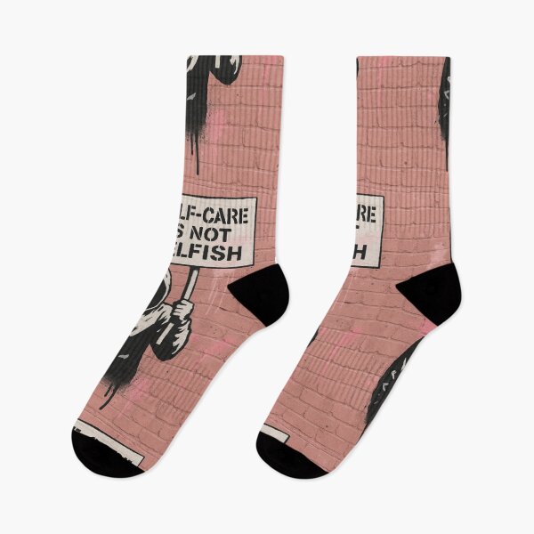 Item preview, Self-Care Is Not Selfish – Urban Street Art Statement designed and sold by Zenvo.