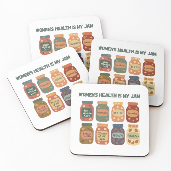Item preview, Women’s Health Is My Jam – OB GYN, Reproductive, Prenatal, Postpartum Care designed and sold by HEI DesignPartners.