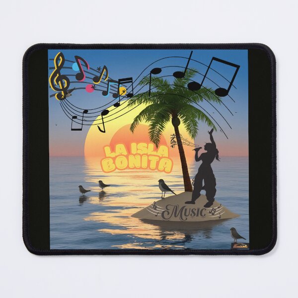 Item preview, La Isla Bonita - Lonely but full of life island on sunset designed and sold by Atarac.