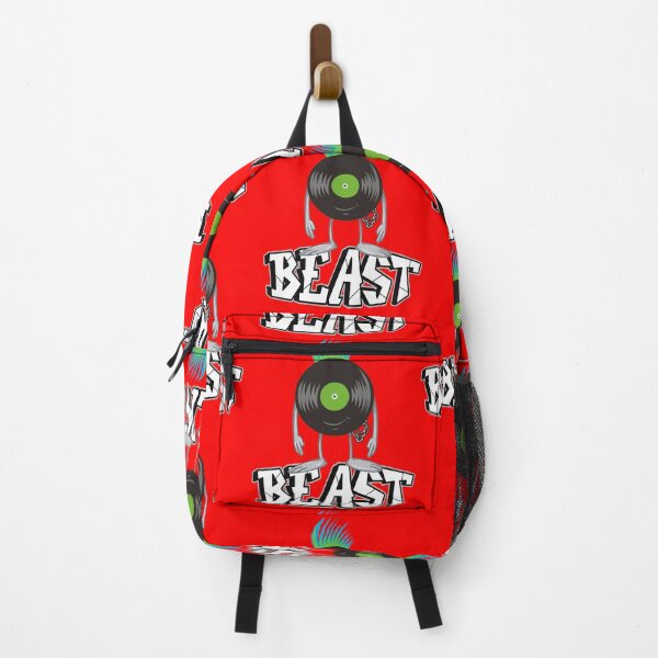 Item preview, Vinyl Beast – Punk style music monster design designed and sold by Mbo7club.