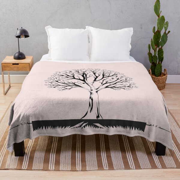 Item preview, Árbol de la elegancia: diseño moderno en blanco y negro designed and sold by MiraLumeStudio.