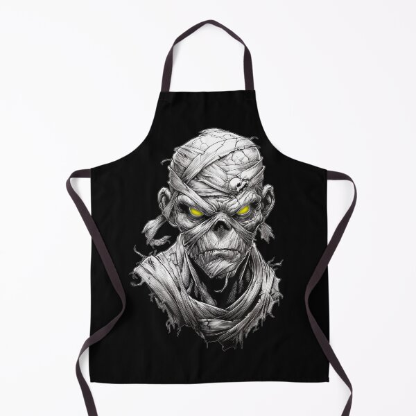 Item preview, Halloween Mummy Portrait Glowing Eyes designed and sold by jecphotography and art.