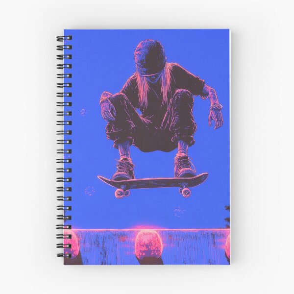 Item preview, Anime Elf in the air on a Skateboard designed and sold by V-Fantasy.