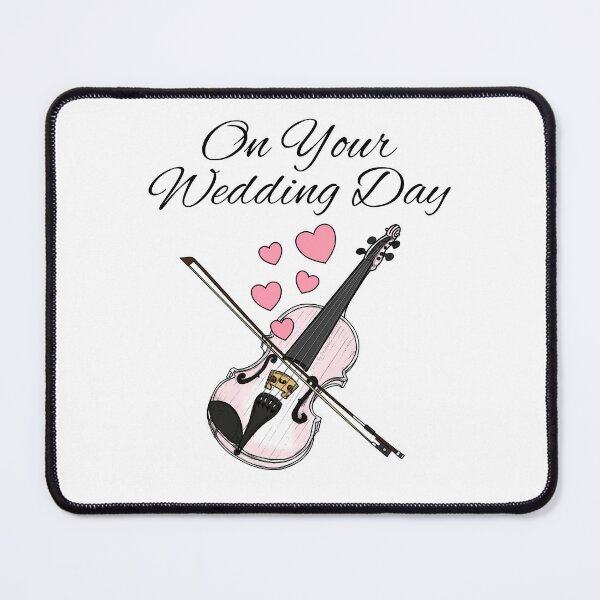 Item preview, On Your Wedding Day, Violin Violinist String Musician designed and sold by doodlerob.