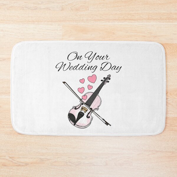 Item preview, On Your Wedding Day, Violin Violinist String Musician designed and sold by doodlerob.