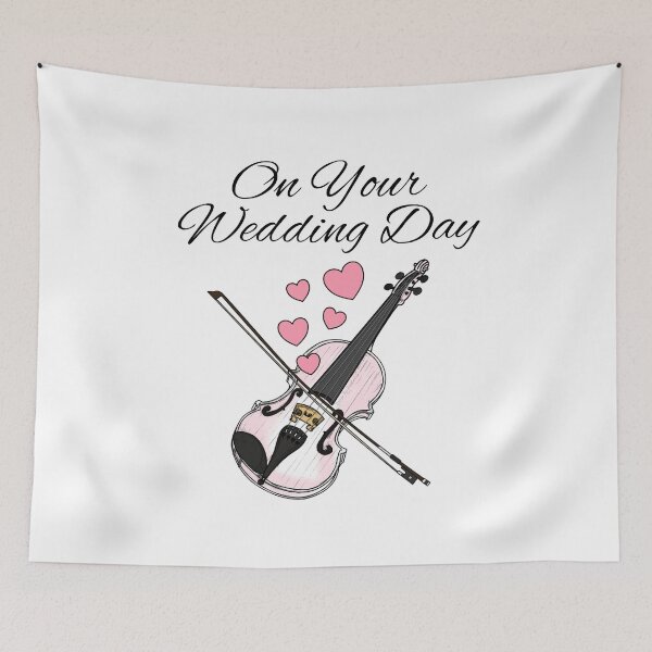 Item preview, On Your Wedding Day, Violin Violinist String Musician designed and sold by doodlerob.