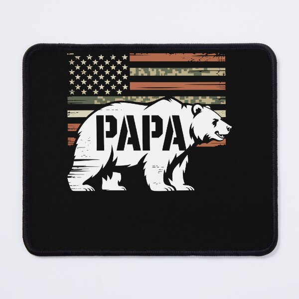Item preview, Retro Papa Bear Face Sunglasses Papa Bear Lover Father's Day designed and sold by smartrocket.