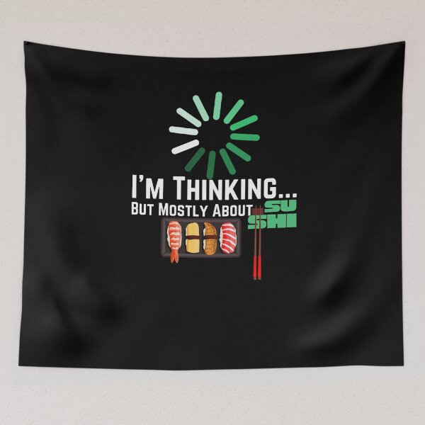 Item preview, I'm thinking but mostly about sushi designed and sold by CasmariaOnlineShop -.