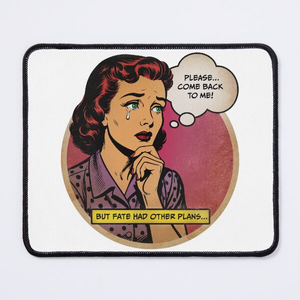 Item preview, Please Come Back To Me (retro comic book art) designed and sold by BLVDdesign.