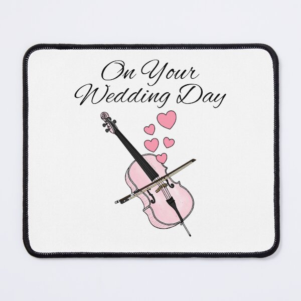 Item preview, On Your Wedding Day, Cello Cellist String Musician designed and sold by doodlerob.