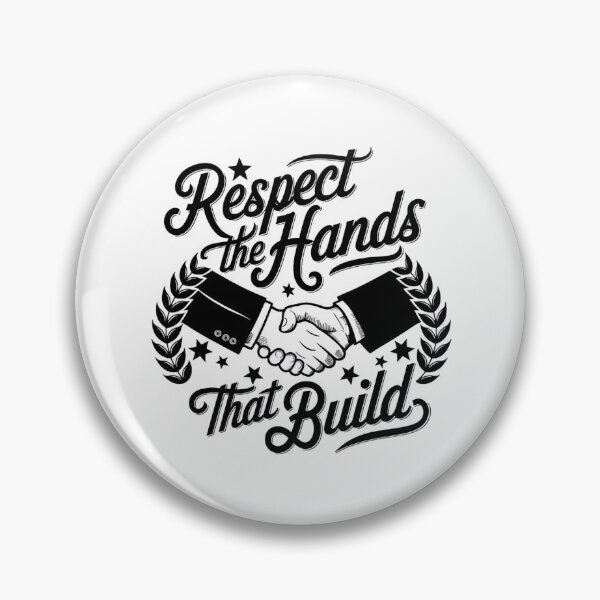 Item preview, Respect the Hands That Build – Vintage Tattoo Style Labor Day Art designed and sold by ARTReMi.