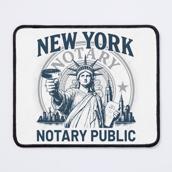 Item preview, New York Notary Public - Liberty Seal Emblem designed and sold by NotaryLife.