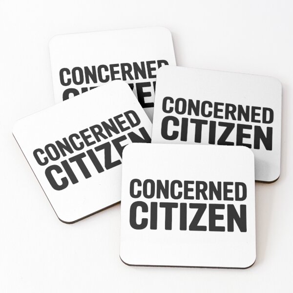 Item preview, Concerned Citizen designed and sold by Stuart Wallace's Extremely Specific & Nice Things.