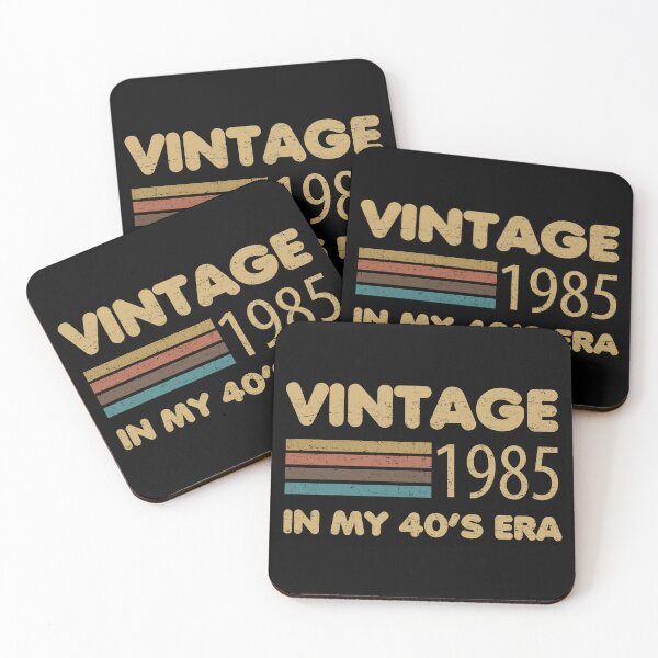 Item preview, Vintage 1985 40s Era Birthday designed and sold by thepixelgarden.