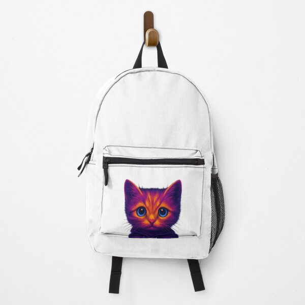 Item preview, Cyberpunk Kitten Neon Eyes & Emotional Glow designed and sold by LunaMarkos.