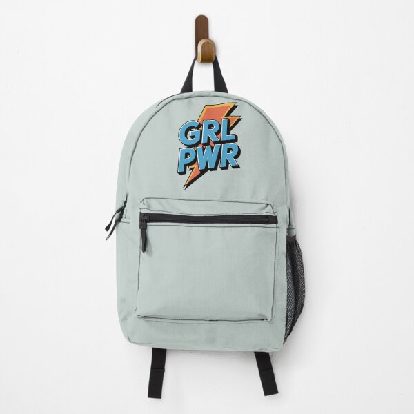 Item preview, GRL PWR  – Bold Electric Blue Girl Power Design with Lightning Bolt designed and sold by paulo silveira.