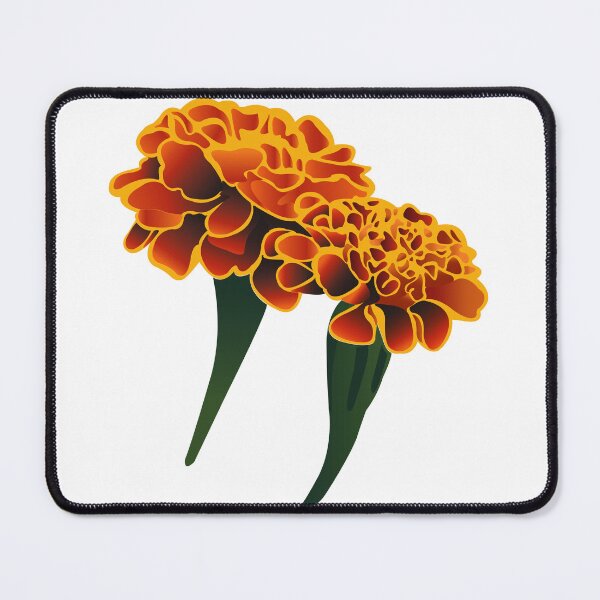 Item preview, Orange, Yellow & Marigold Aesthetic Pattern | botaical Floral Art designed and sold by PnrArtDesign.
