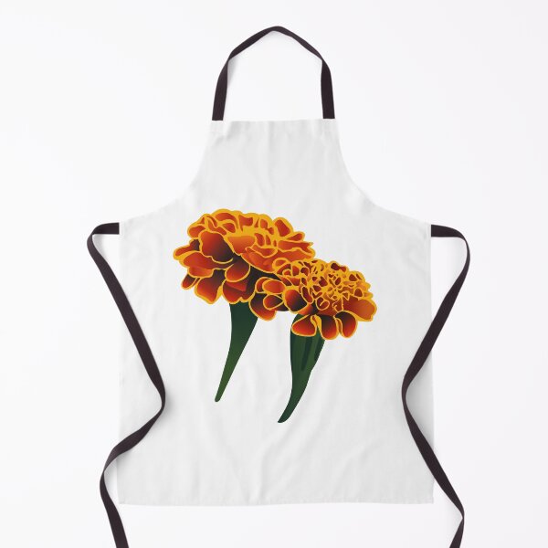 Item preview, Orange, Yellow & Marigold Aesthetic Pattern | botaical Floral Art designed and sold by PnrArtDesign.