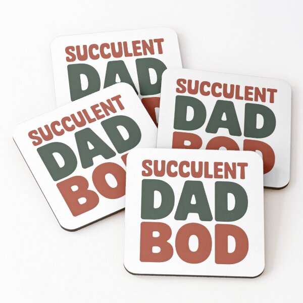 Item preview, Succulent Dad Bod designed and sold by Stuart Wallace's Extremely Specific & Nice Things.