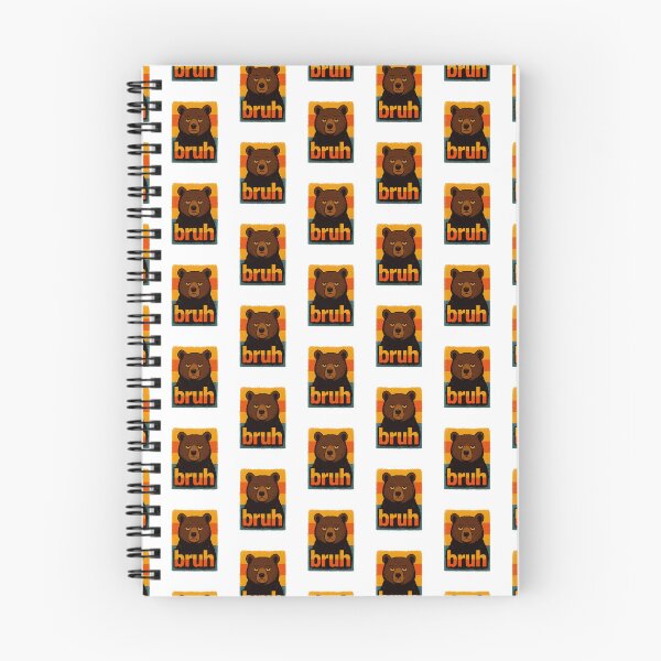 Item preview, Bruh Bear – Funny Grumpy Animal Chill Vibes  designed and sold by The Junto Shop.