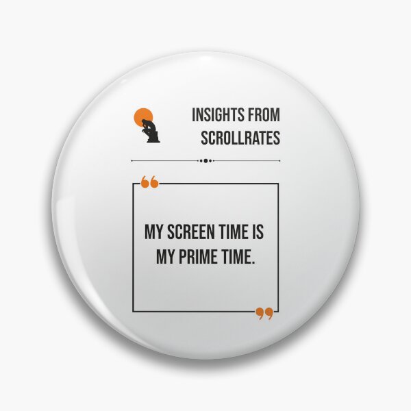 Item preview, My Screen Time Is My Prime Time - Funny & Relatable Quote Poster designed and sold by Stadify.